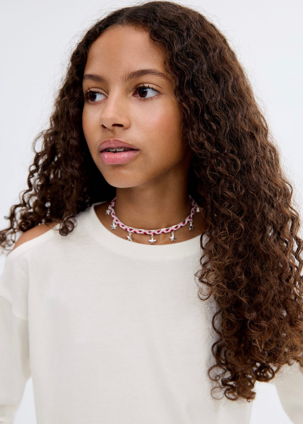 Off-White Cutout T-Shirt - Girl