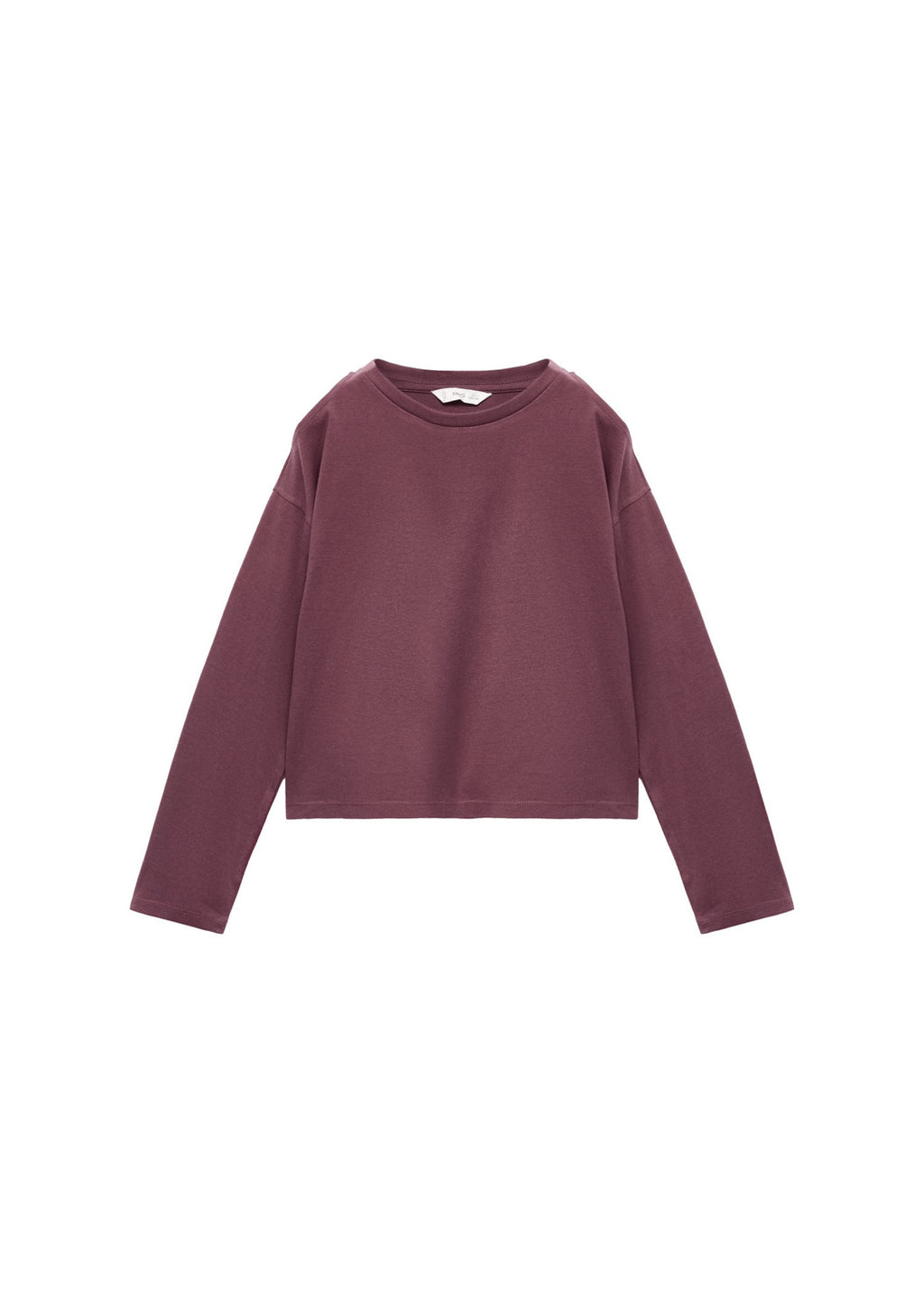 T-Shirt Cutout Bordeaux - Fille