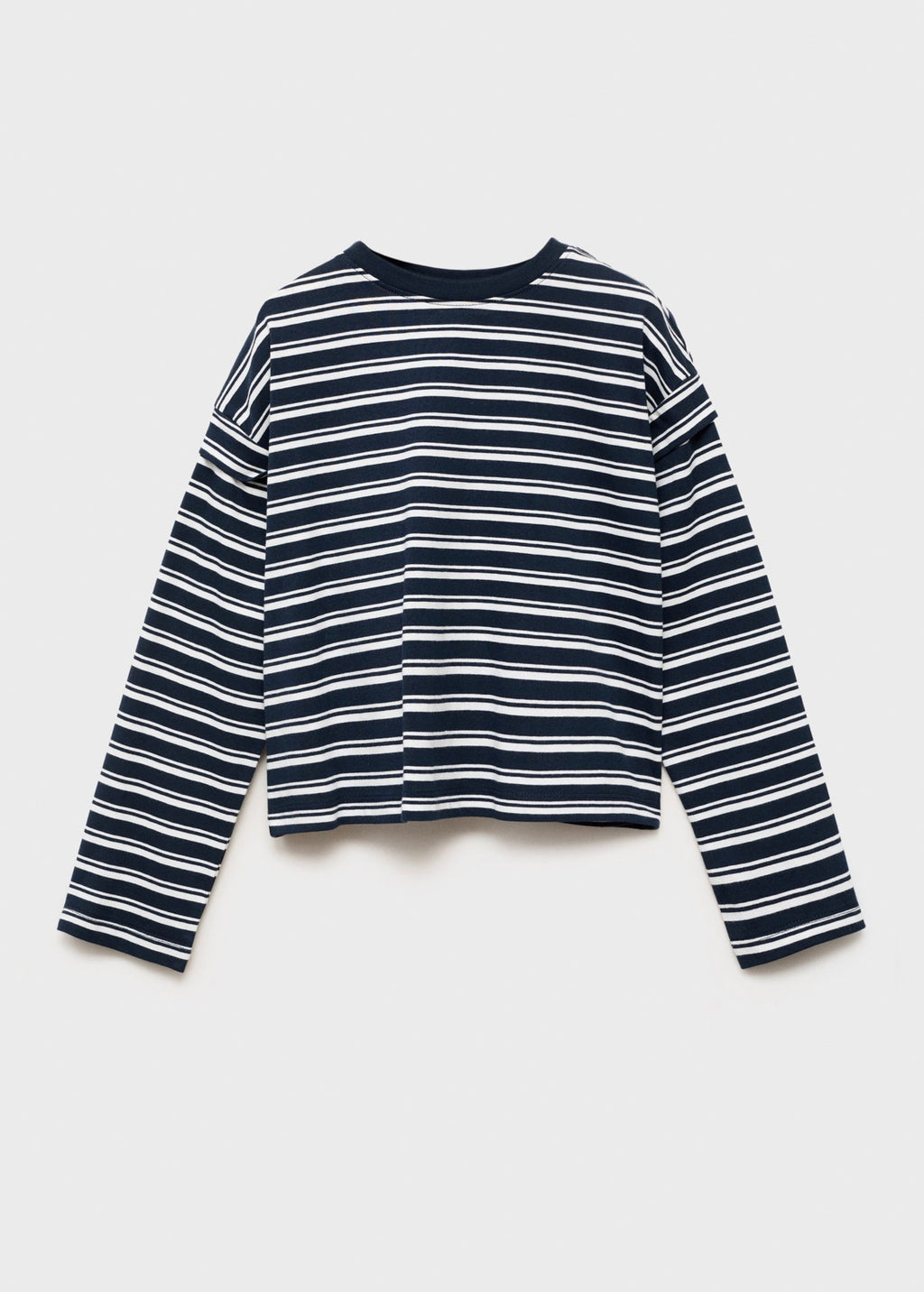 Shouldr Navy Blue T-Shirt - Girl