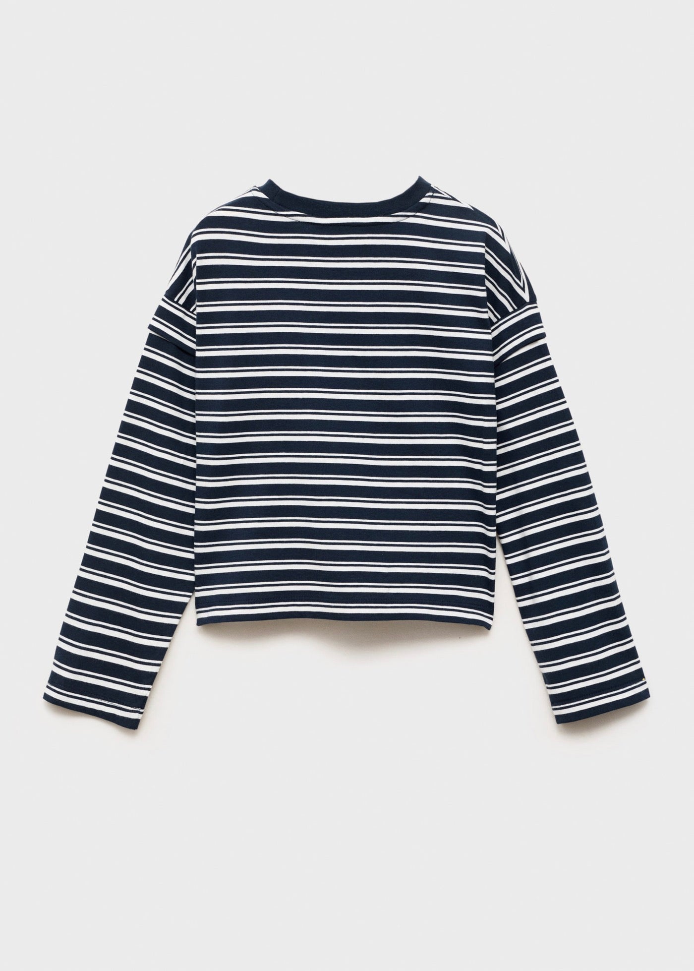Shouldr Navy Blue T-Shirt - Girl