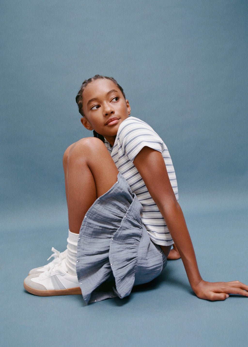 T-Shirt Brenda Blanc Cassé - Fille