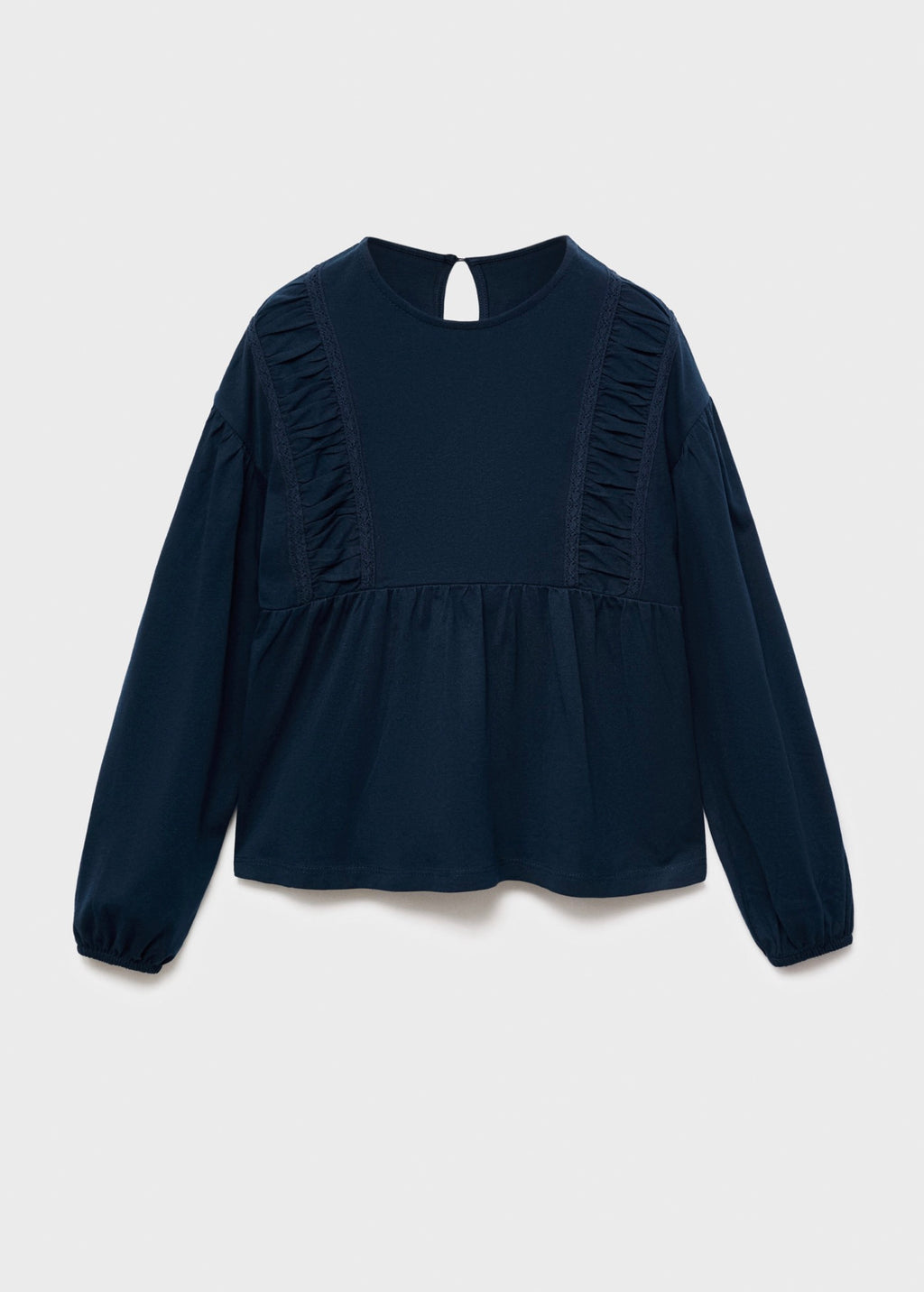Navy Blue Entre T-Shirt - Girls'
