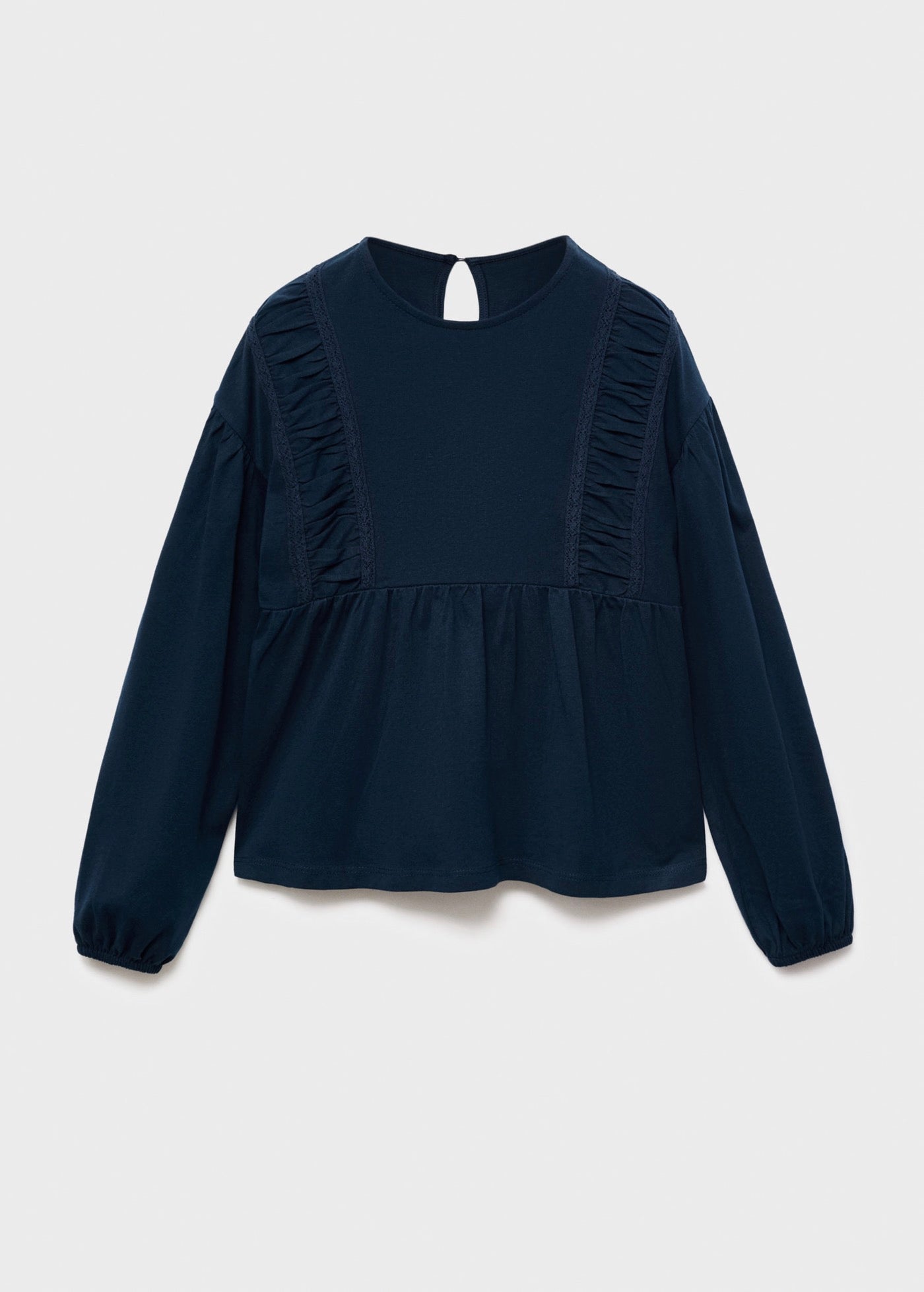 Navy Blue Entre T-Shirt - Girls'
