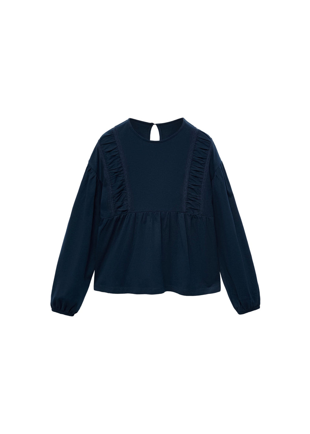 Navy Blue Entre T-Shirt - Girls'