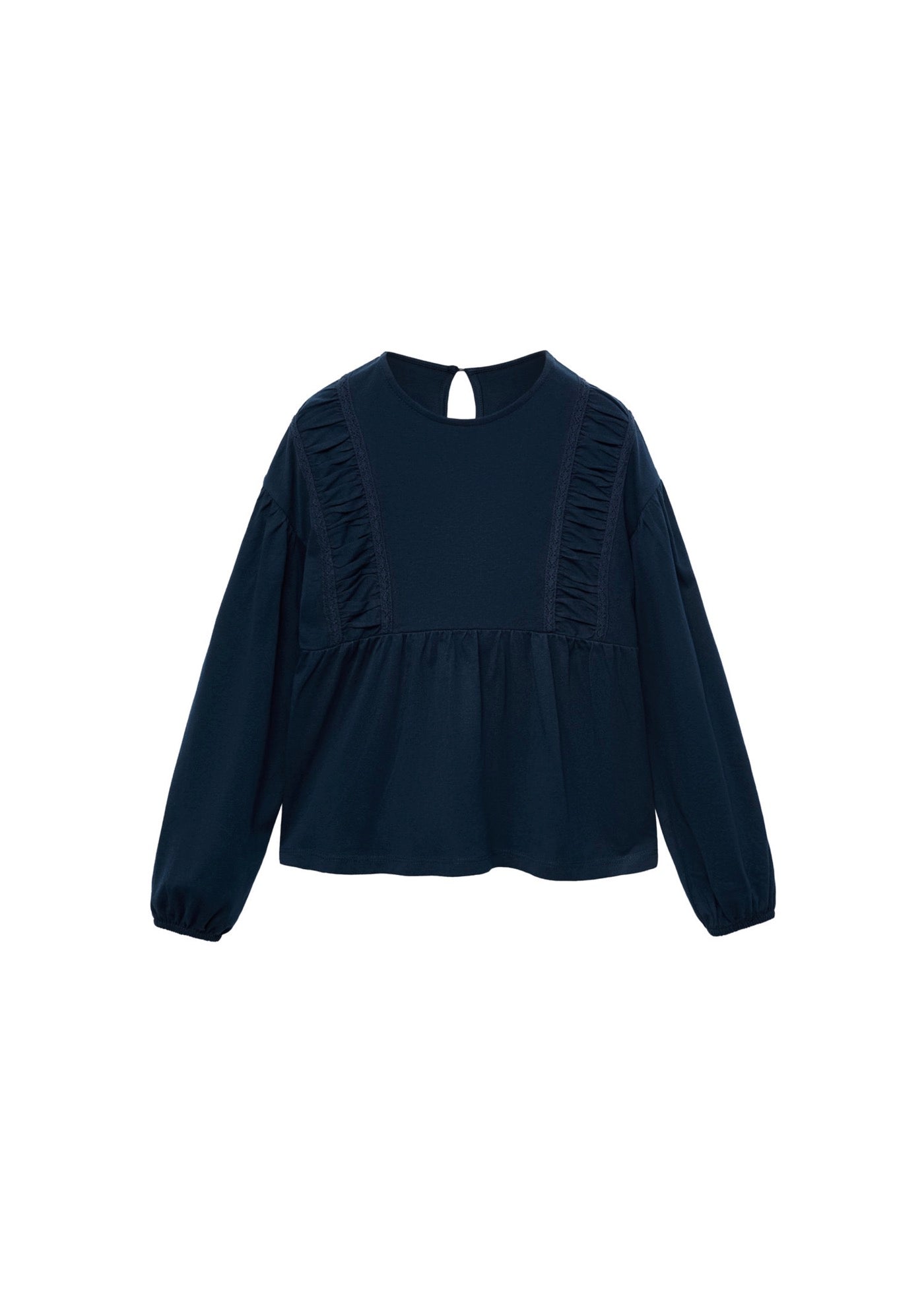 Navy Blue Entre T-Shirt - Girls'