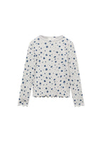 T-Shirt Ribaop Gris Clair Chiné - Fille