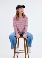 Stripes Pink T-Shirt - Girl
