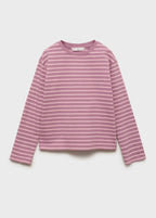 Stripes Pink T-Shirt - Girl
