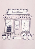 T-Shirt Shop Violet Clair/Pastel - Fille