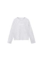 T-Shirt Shop Gris Clair Chiné - Fille