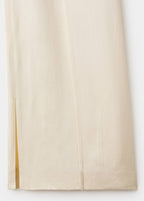 Pantalon Satiné Ouvertures Latérales