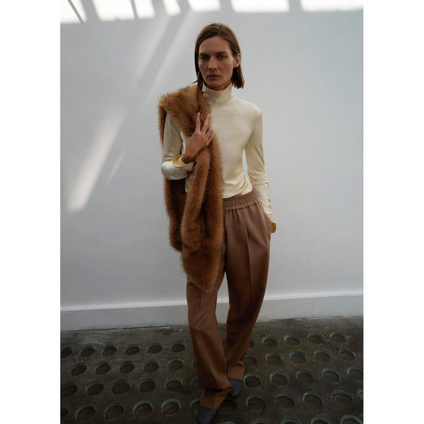 Pantalon 100 % Laine Taille Élastique