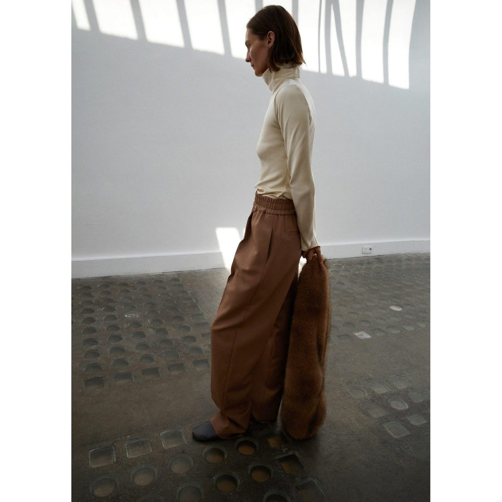 Pantalon 100 % Laine Taille Élastique