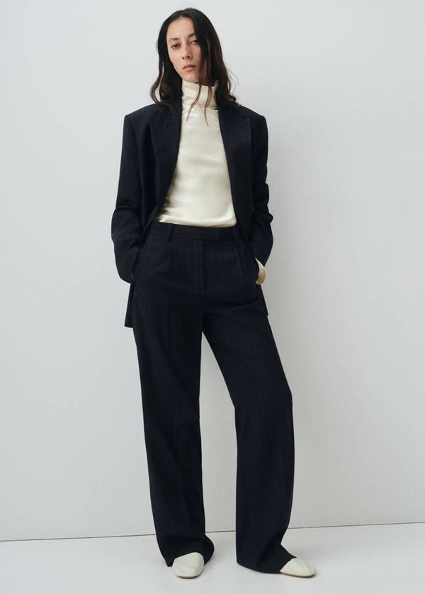 Fine Pinstripe Suit Trousers