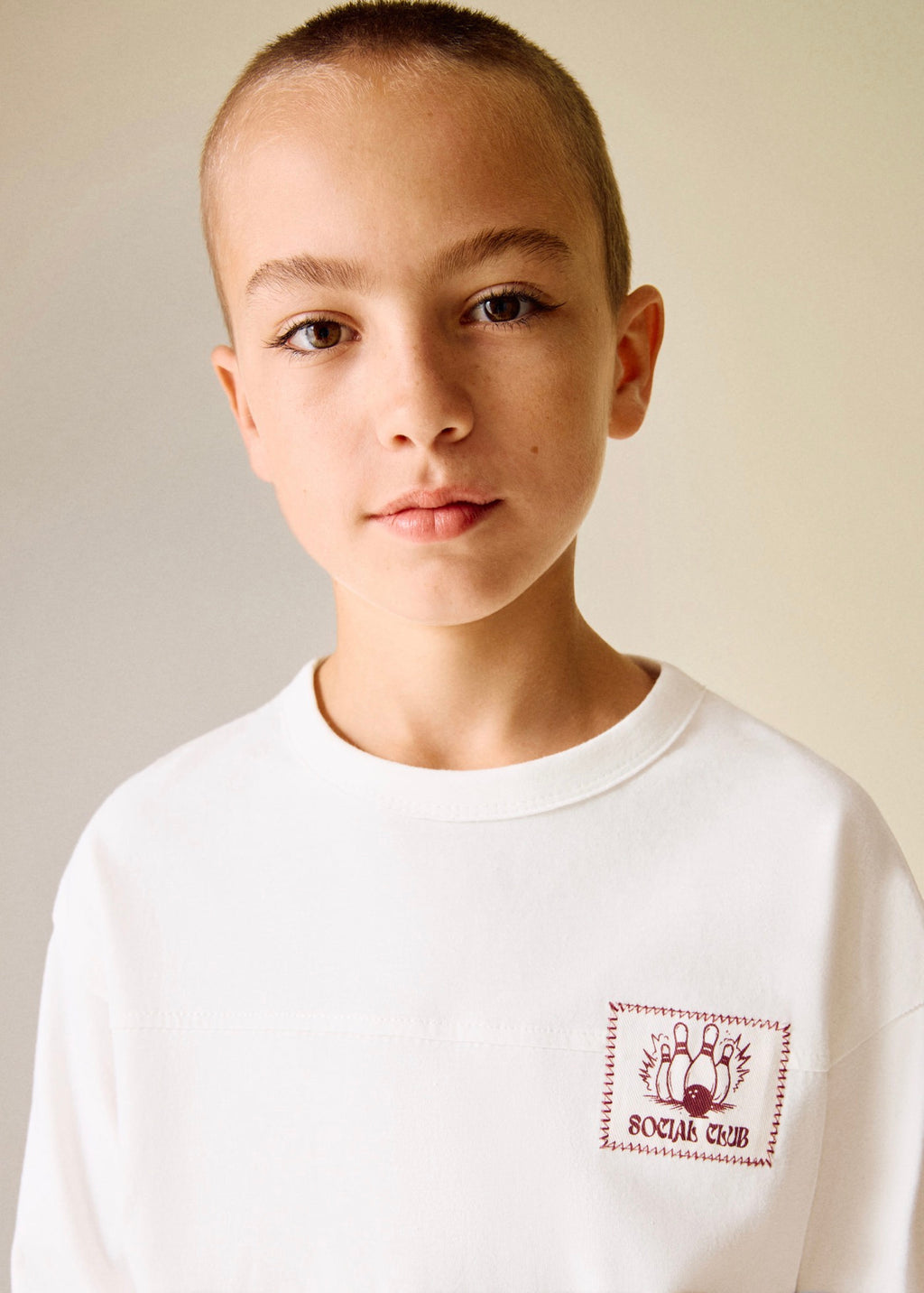 T-Shirt Bowl Off-White - Boy