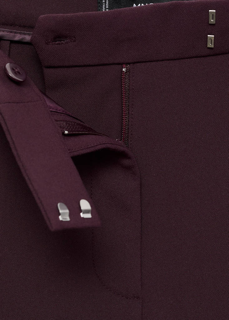 Pantaloni Flare a Vita Normale