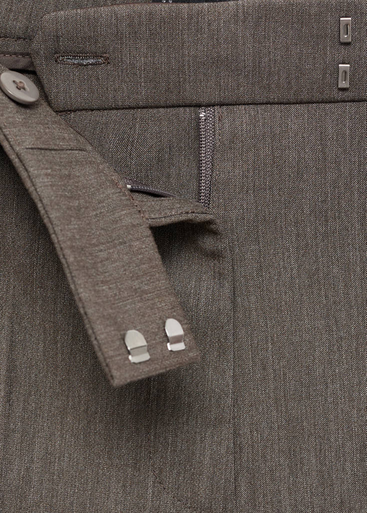 Pantaloni Flare a Vita Normale