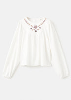 T-Shirt Can Off-White - Girl
