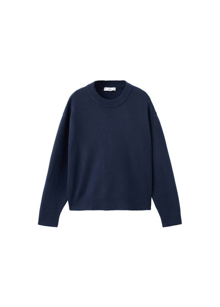 Pull En Maille À Col Rond