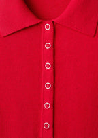 Pull Col Polo Manches Longues