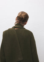 Pull En Maille Foulard