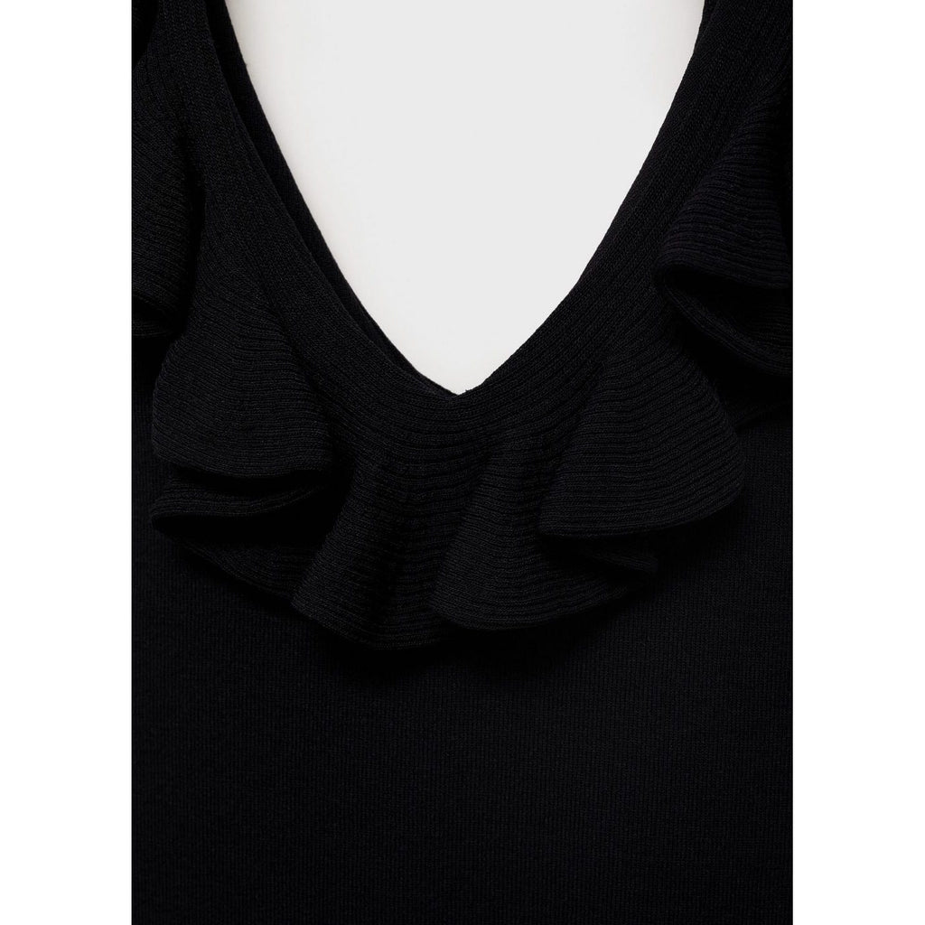 Top Maille Volants