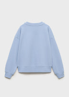 Sweat Paris Bleu Ciel - Fille