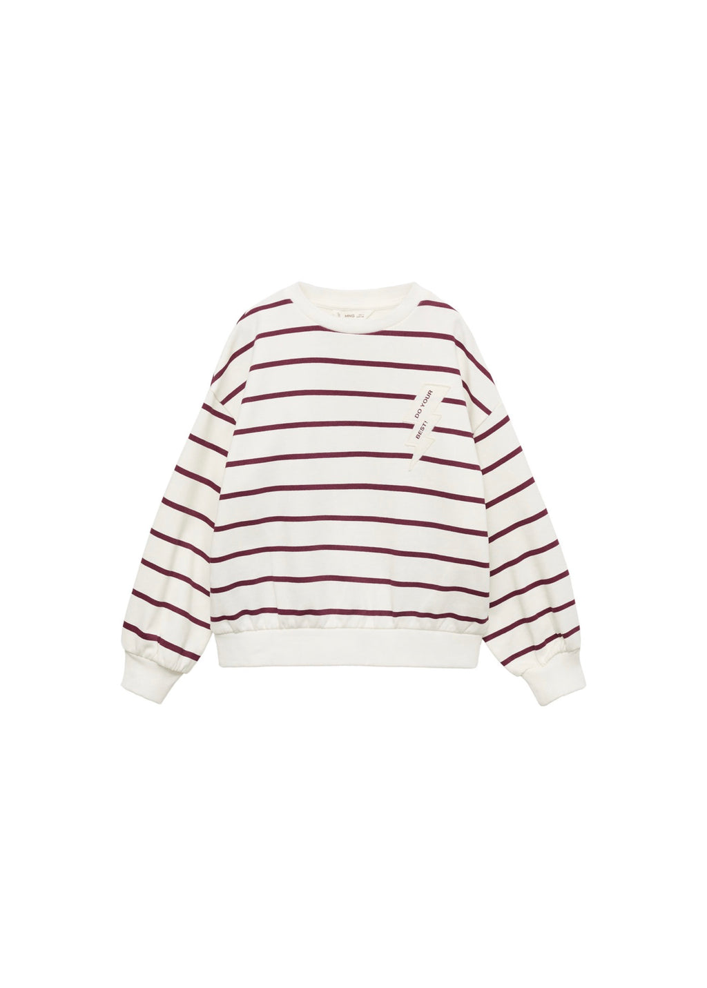 Sweat Rayo Grenat - Fille