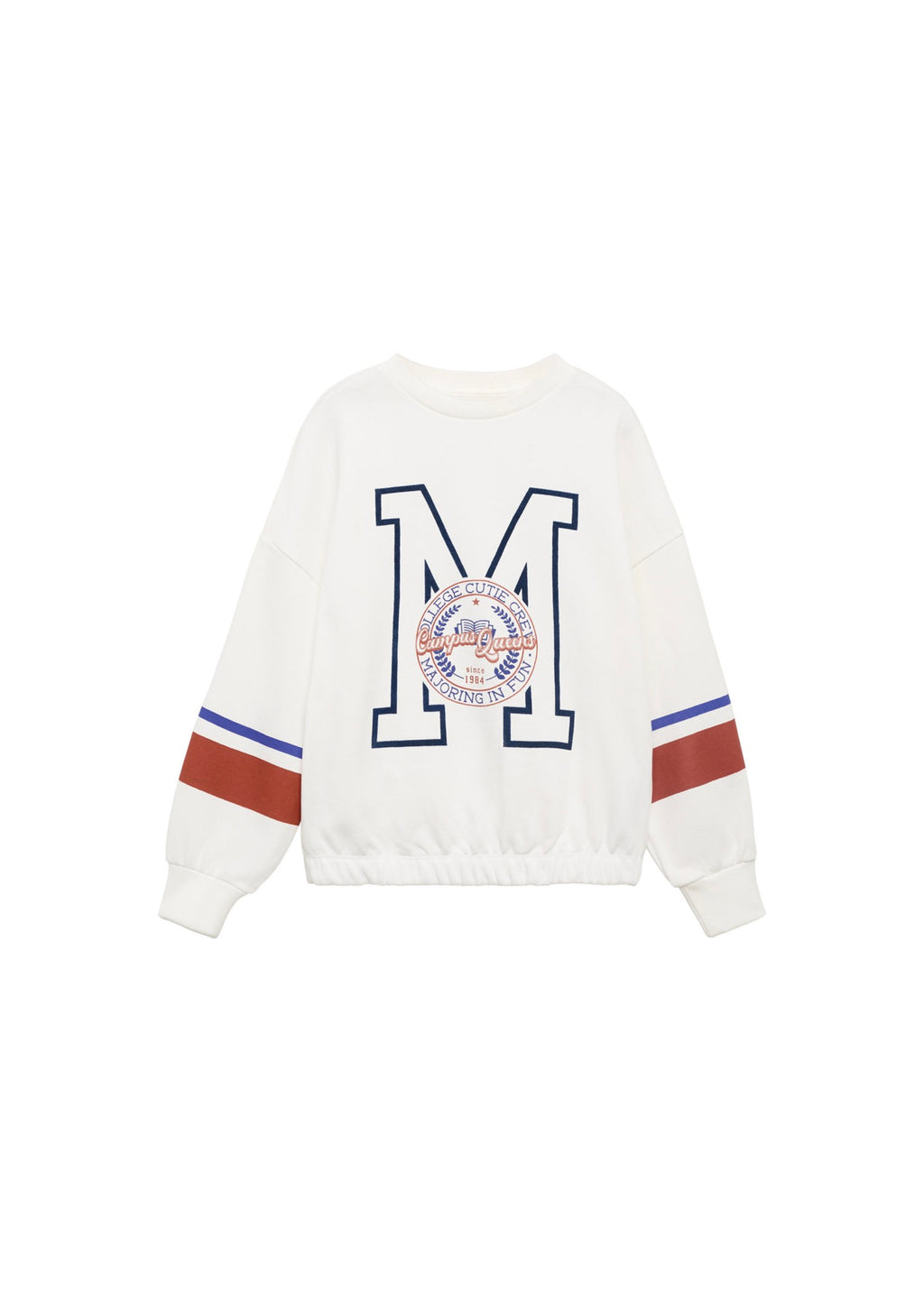 Sweat Cutie Blanc Cassé - Fille