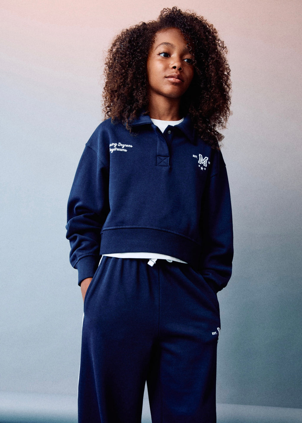 Sweat Teniset Bleu Marine - Fille