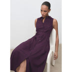 Exposición de vestido - Púrpura