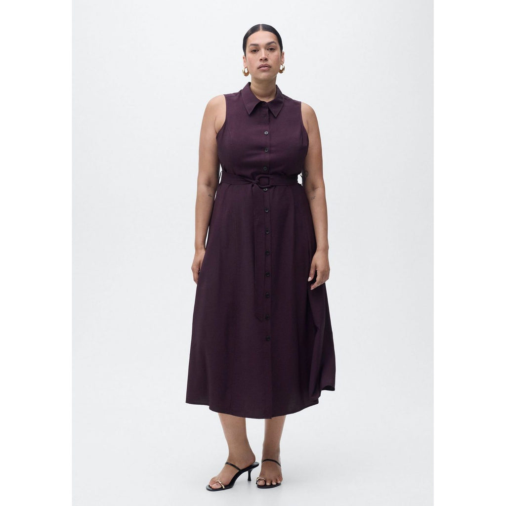 Exposición de vestido - Púrpura