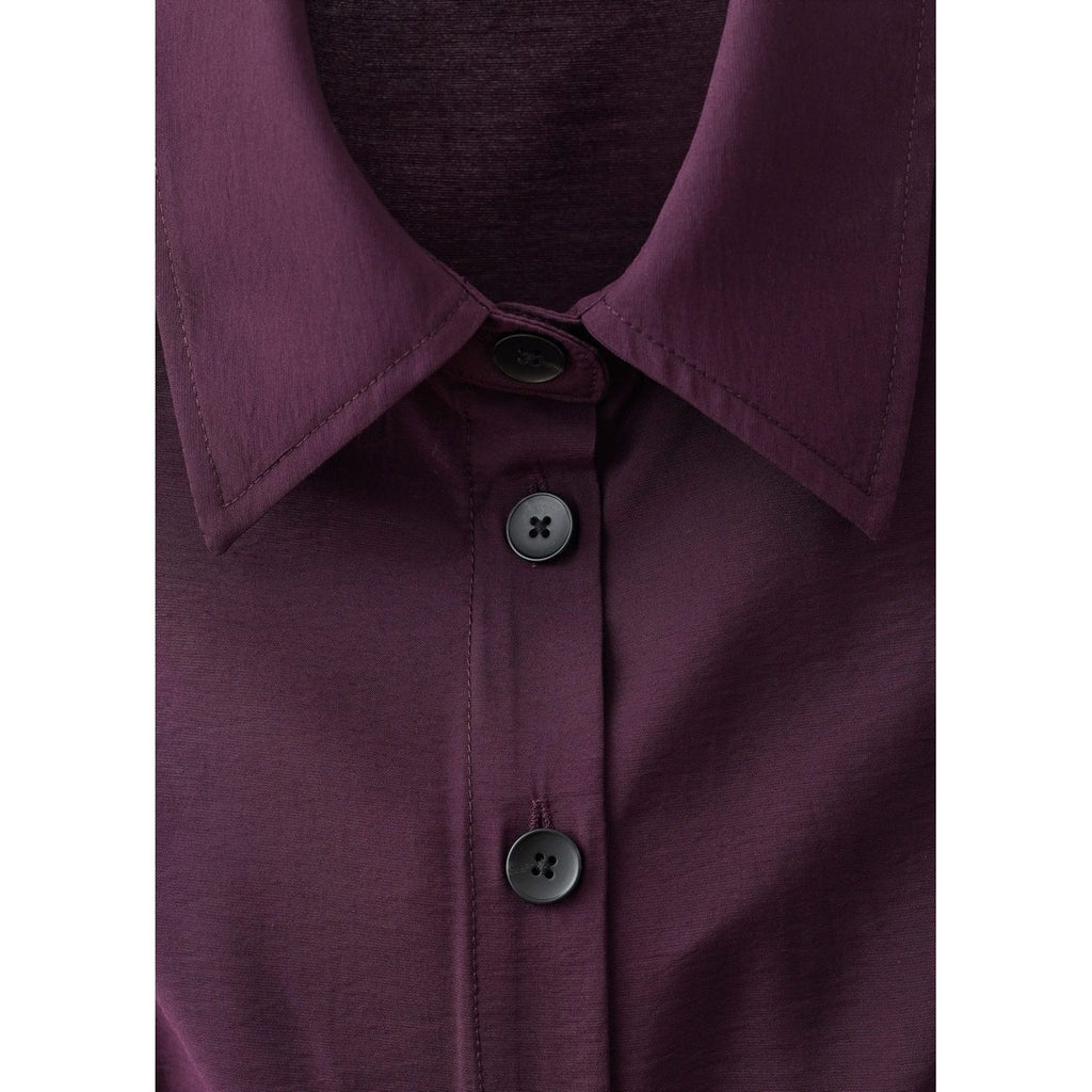 Exposición de vestido - Púrpura