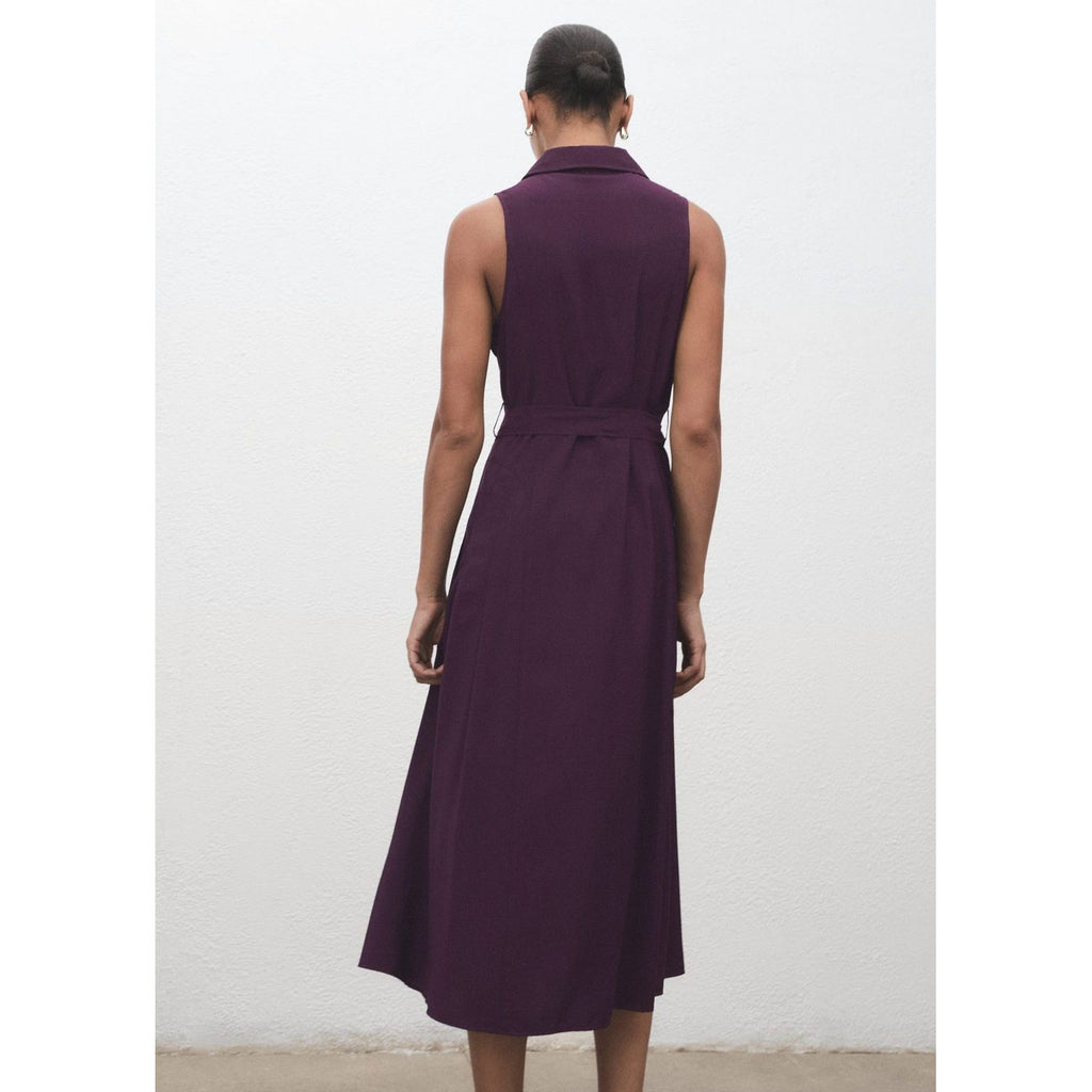 Exposición de vestido - Púrpura