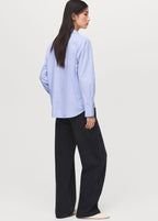 Chemise Droite Mélange Coton Et Lyocell