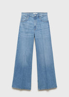 Jeans ampi a vita alta