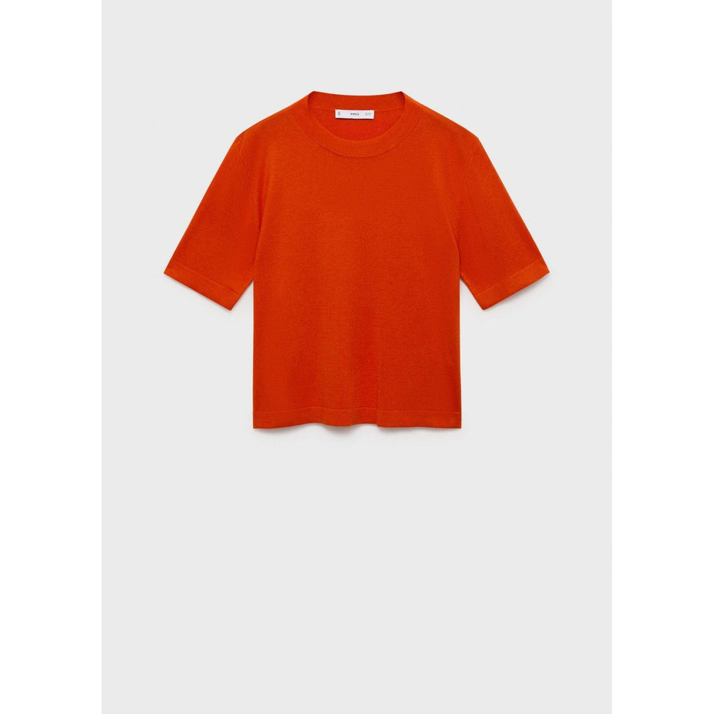 Pull-Over Maille Fine Manches Courtes