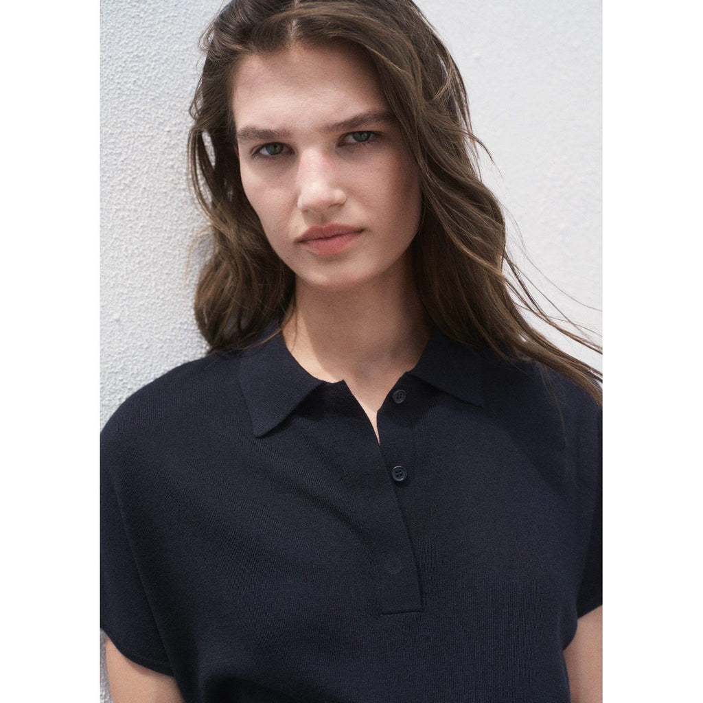 Pull-Over Col Polo Manches Courtes