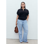 Pull-Over Col Polo Manches Courtes