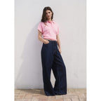 Pull-Over Col Polo Manches Courtes