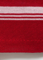Pull-Over Rayures Col Polo