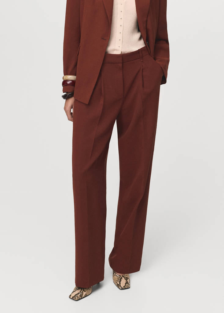 Pantalón Recto de Modal