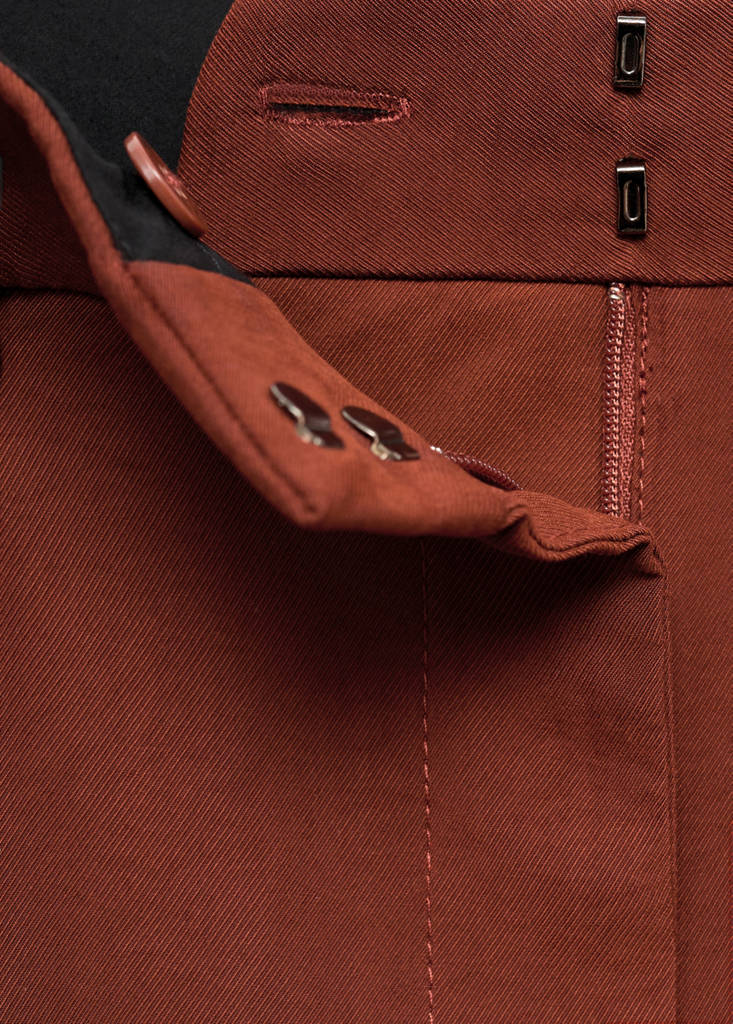 Pantalón Recto de Modal