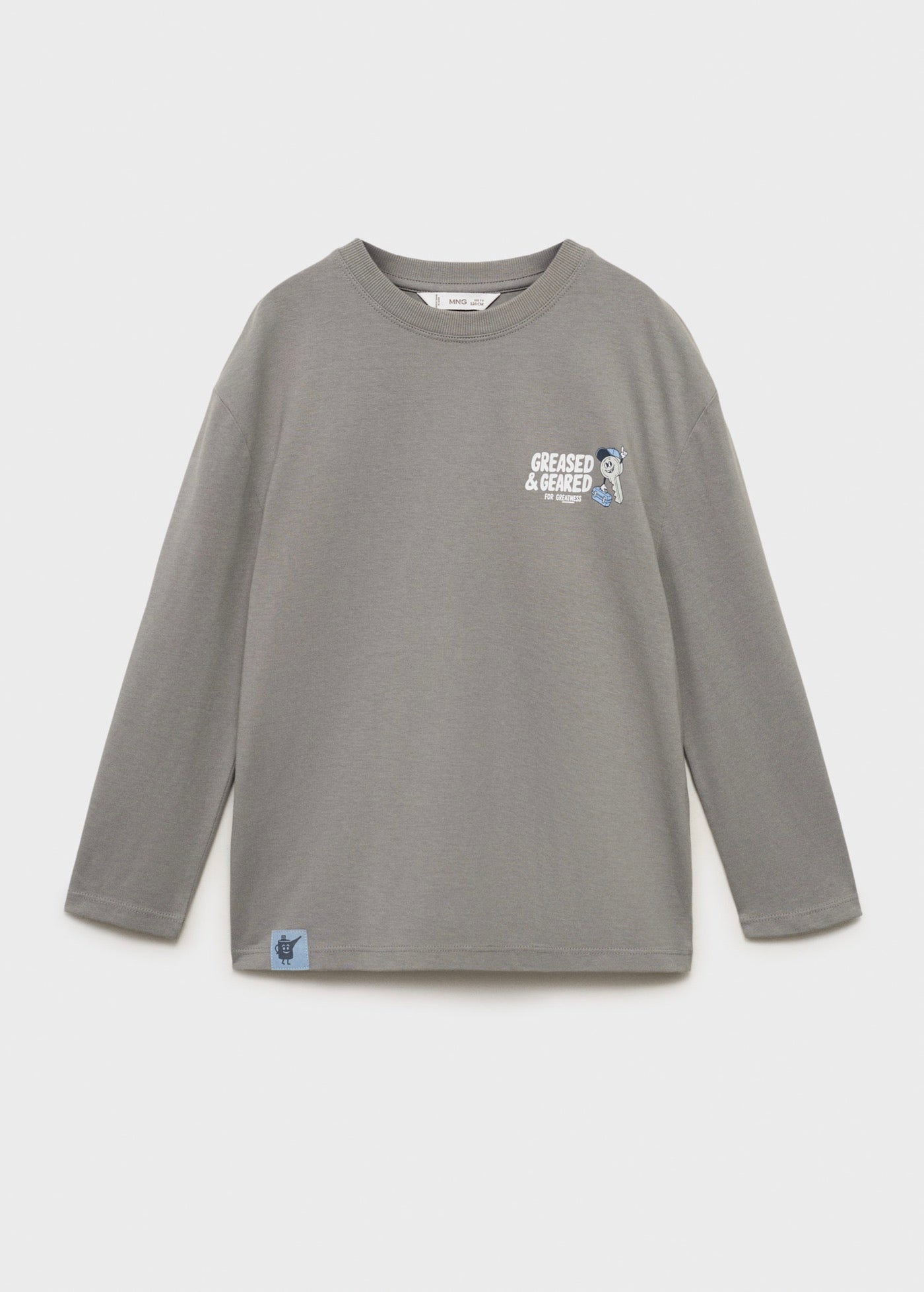 Camiseta Greased Gris - Niño
