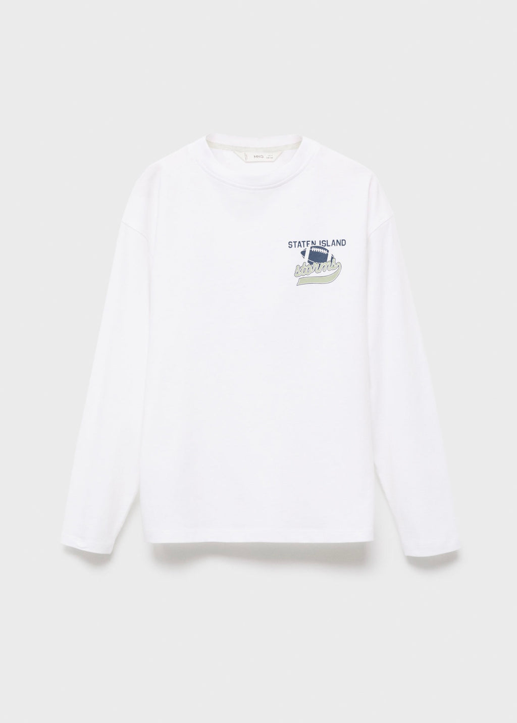 T-Shirt Staten Blanc - Garçon
