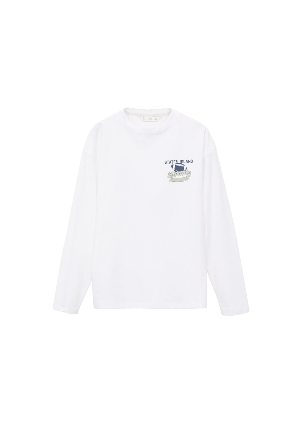 T-Shirt Staten Blanc - Garçon