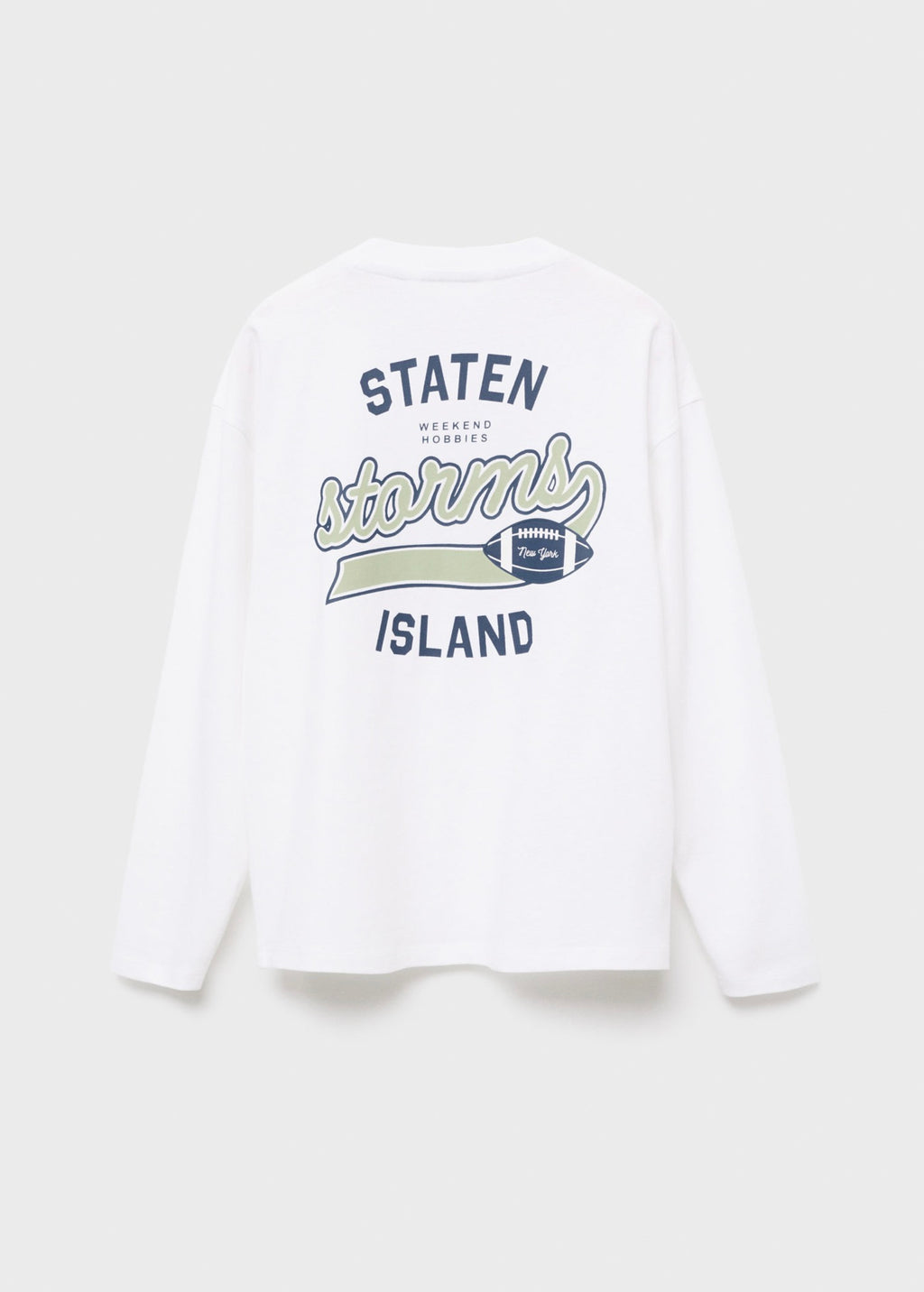 T-Shirt Staten Blanc - Garçon