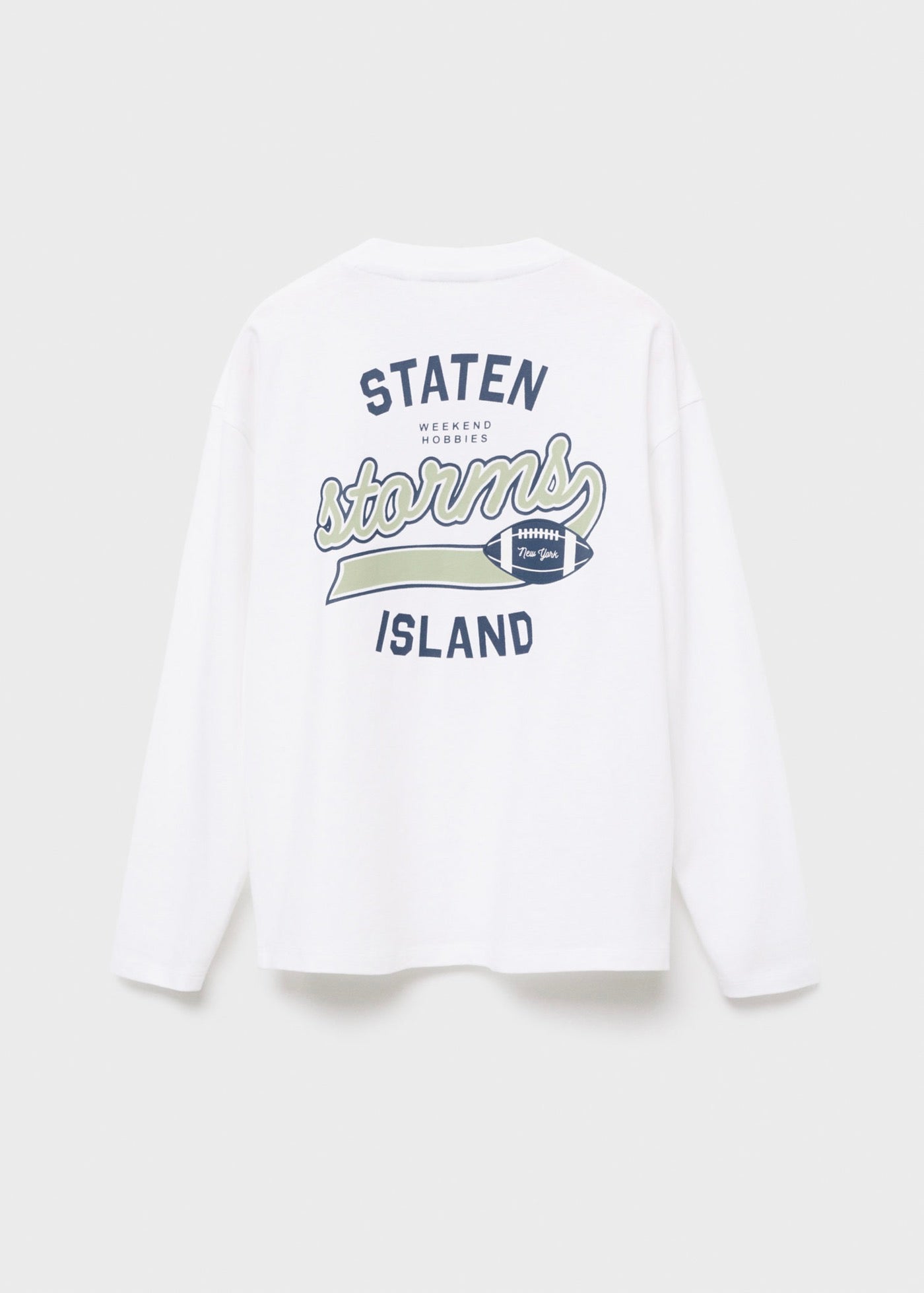 T-Shirt Staten Blanc - Garçon