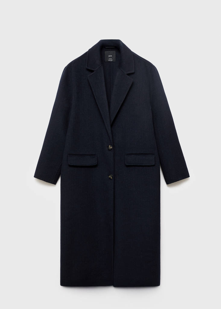 Cappotto lungo in lana