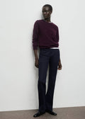 Regular-Rise Flare Jeans Rinse Wash